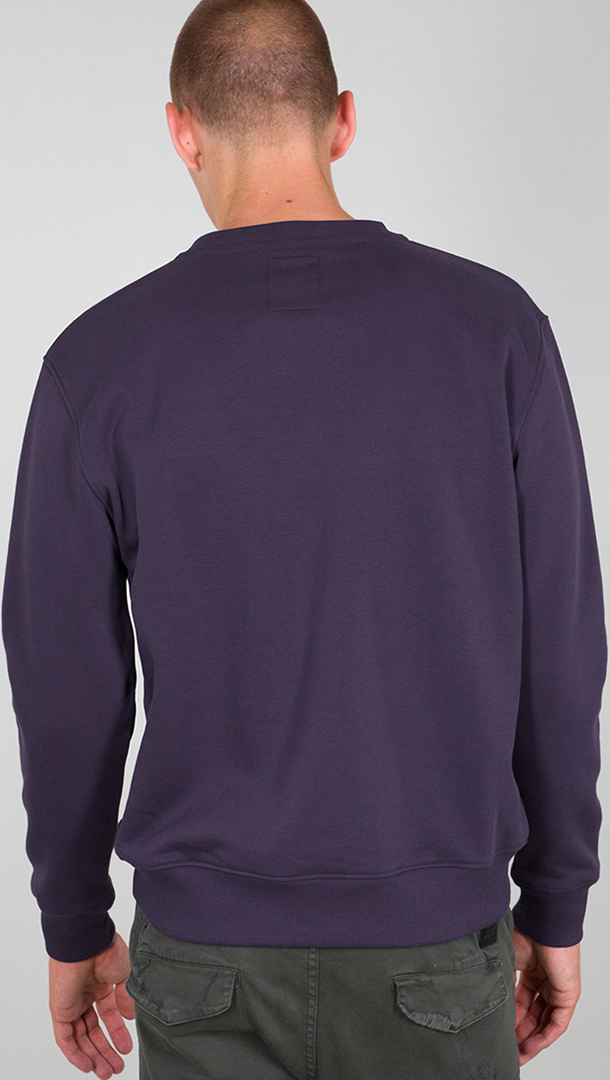 Alpha Industries Basic Sweatshirt zwart/grijs XL Figuur 2