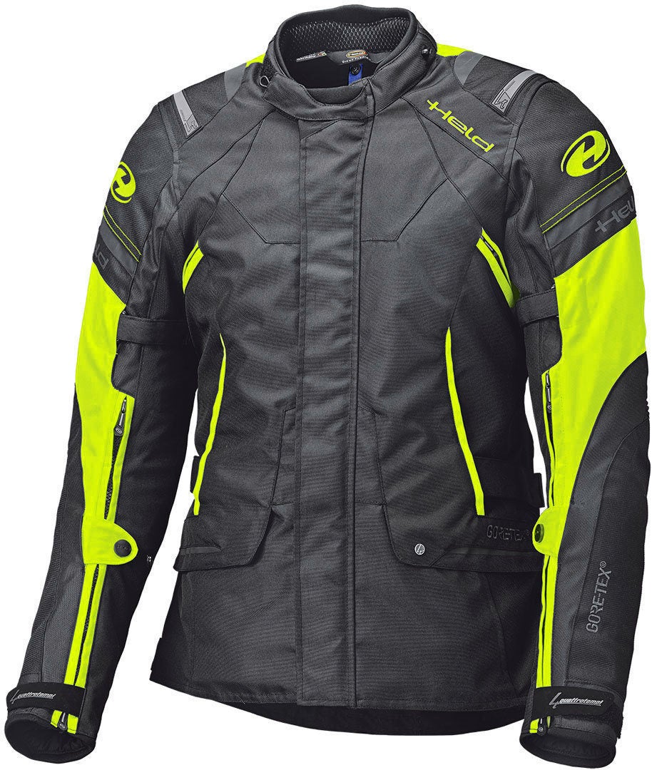 Held Molto Textile Jacket black/neon-yellow XXL Figure 1