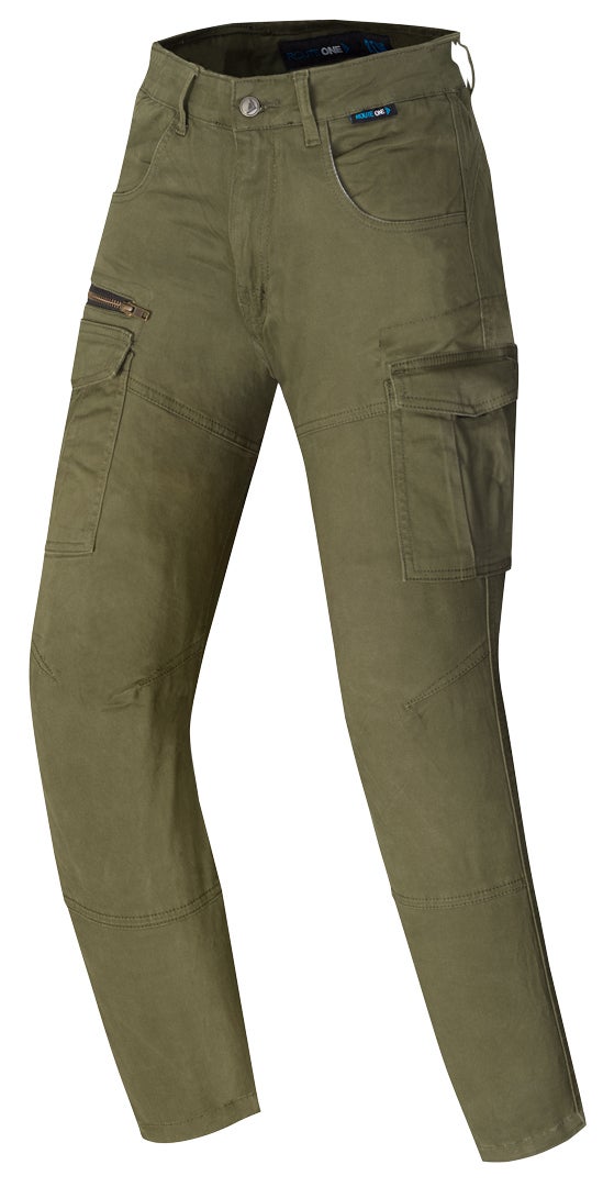 Merlin Remy Motorcycle Textile Pants Military Green S L32 Figure 1