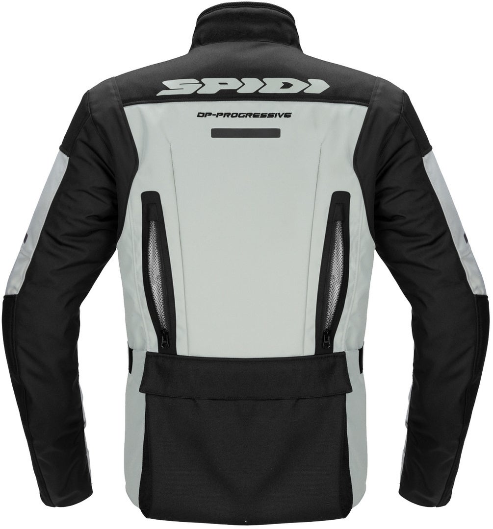 Spidi Traveller 3 H2Out Motorcycle Textile Jacket grey/black XXL Figure 4