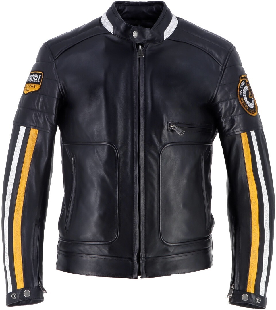 Helstons Vulcan Motorcykel læderjakke 3XL Figur 1