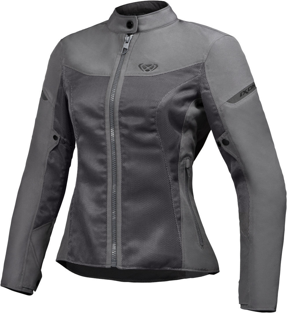 Ixon Fresh Jaqueta Têxtil de Motocicleta Feminina Cinza escuro M Figura 1
