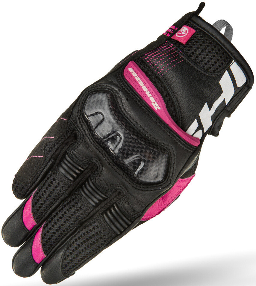 SHIMA X-Breeze 2 Mănuși pentru motociclete pentru doamne Negru/roz L Figura 1