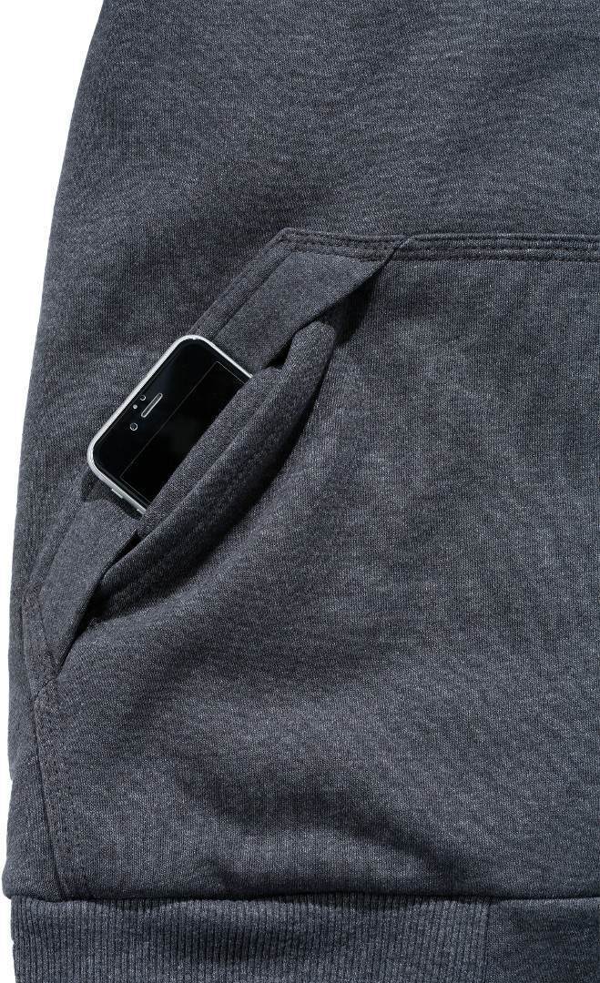 Carhartt Sherpa-Lined Midweight Full-Zip Sweatshirt mørkegrå L Figur 4