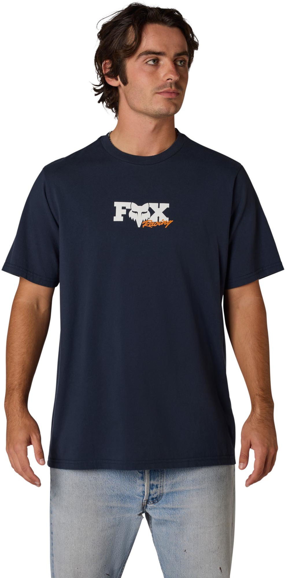 FOX Checker 195 Original Camiseta azul escuro L Figura 3