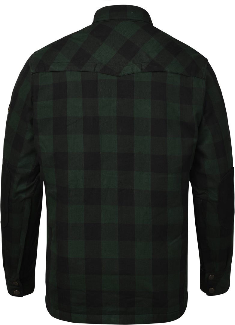 Bores Lumberjack Premium Camicia Moto Verde scuro/nero L Figura 3