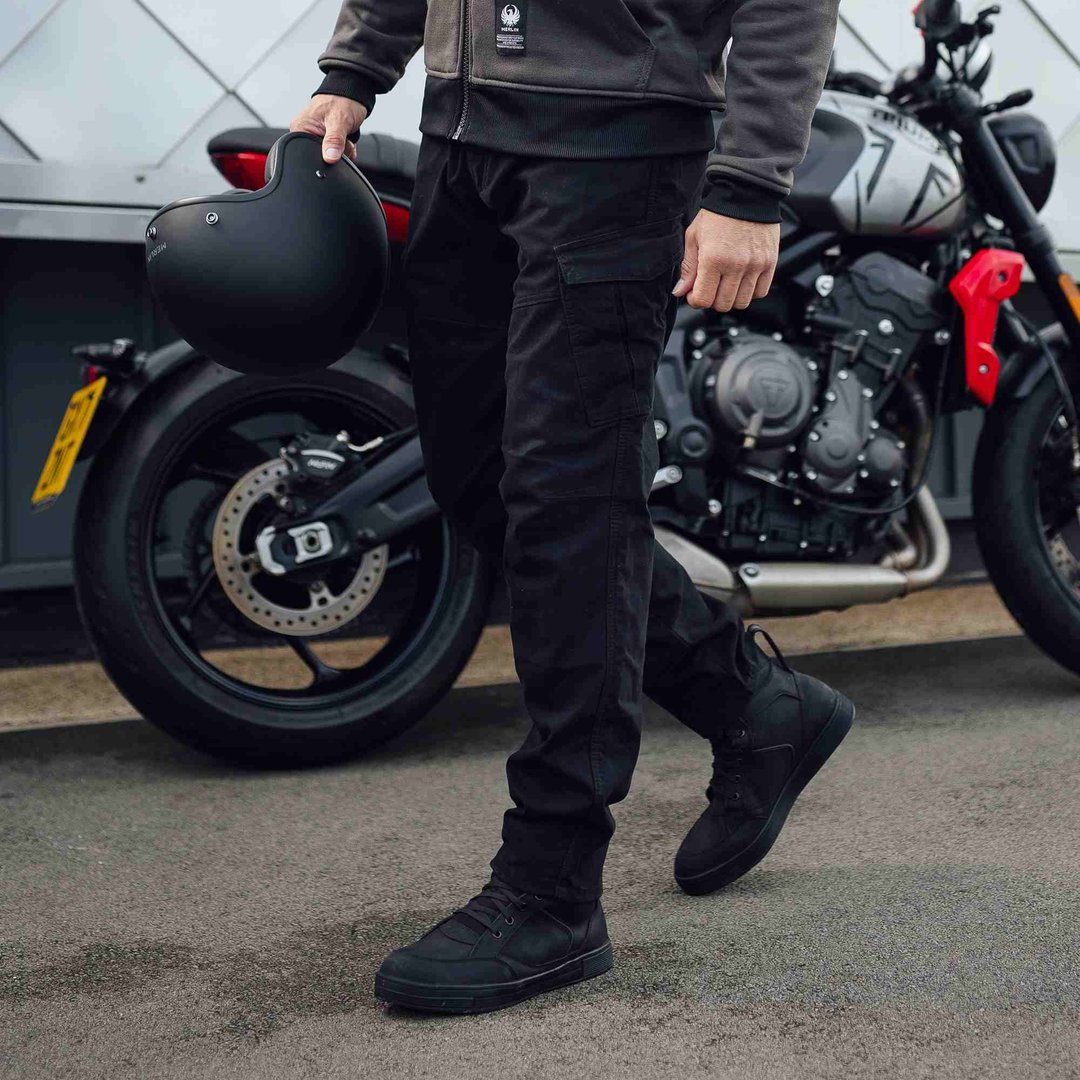 Merlin Remy 2 D3O Cargo Motorfiets textiel broek Zwart 32 Figuur 5