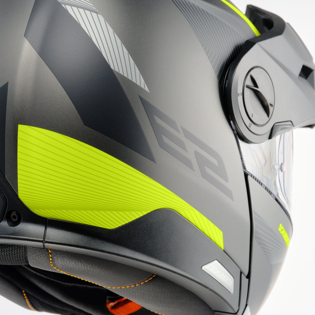 Schuberth E2 Defender Helmet black matt/yellow XL (61) Figure 7