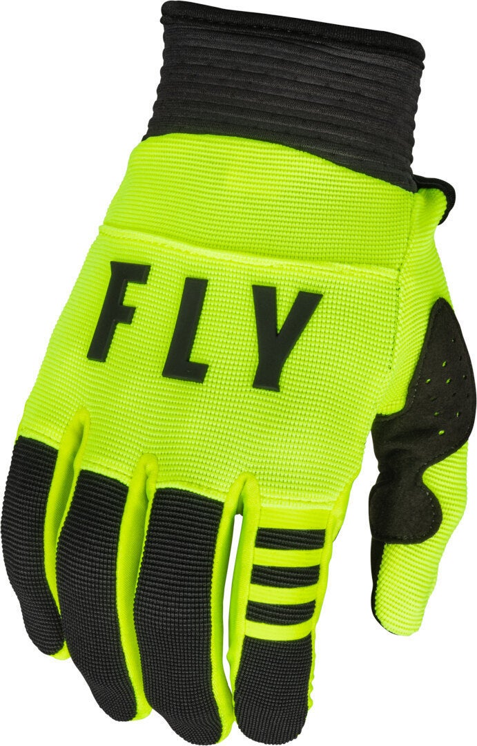 Fly Racing F-16 2023 Motocross handsker til børn sort/neon XXS Figur 1
