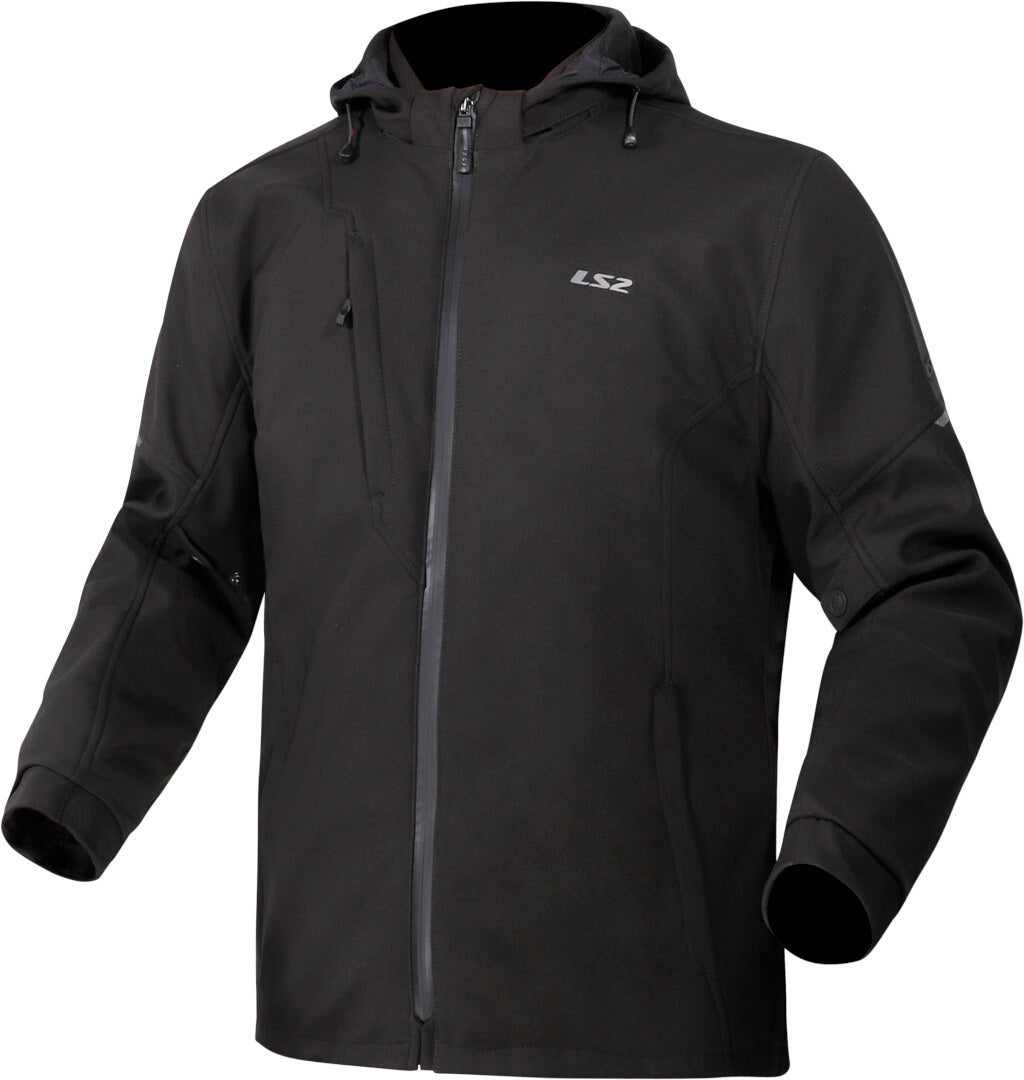 LS2 Bolton waterproof Motorcycle Textile Jacket black 3XL Figure 1