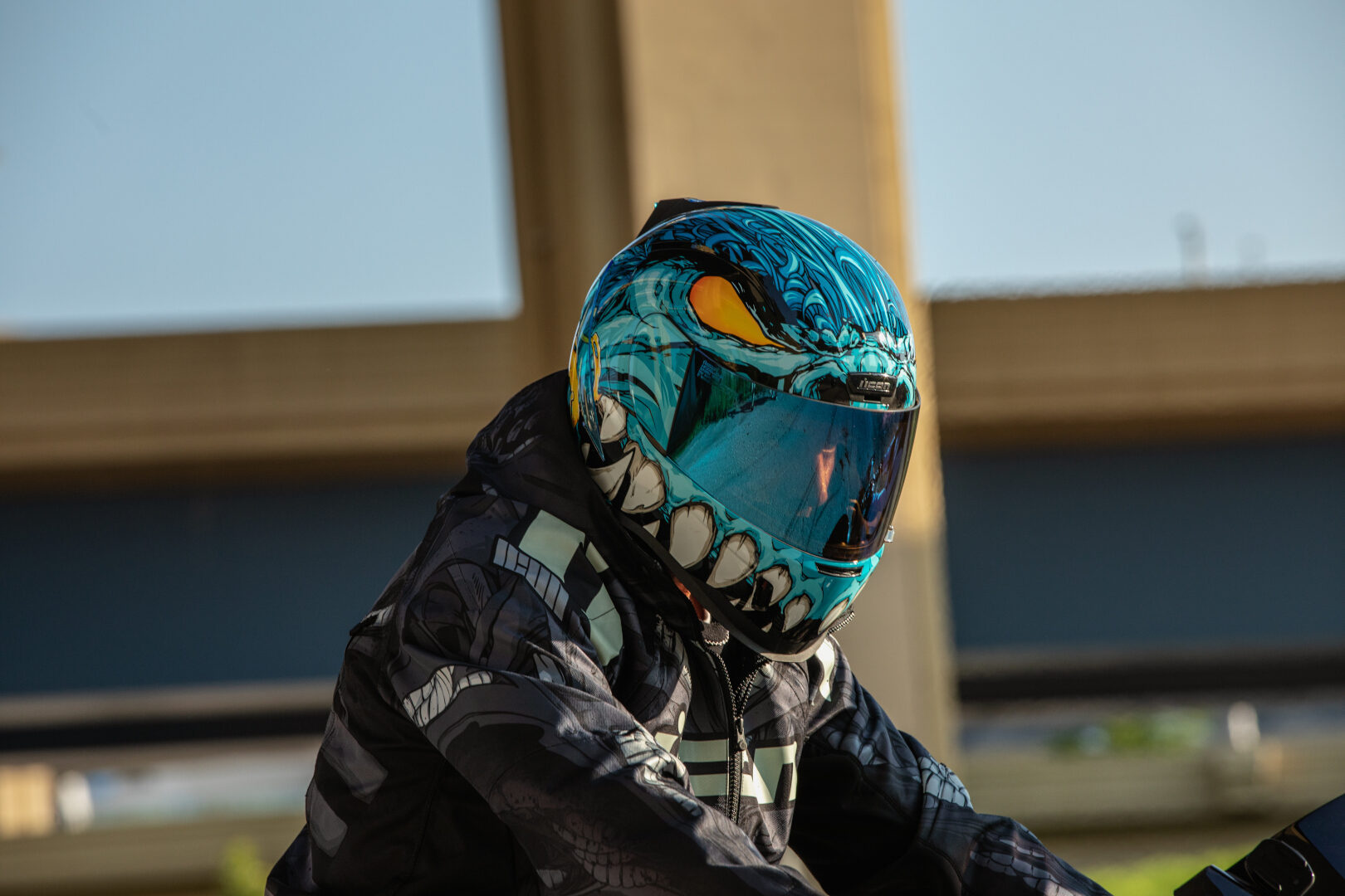 Icon Airform Manik'R MIPS Helm hellblau L (58/59) Abbildung 4
