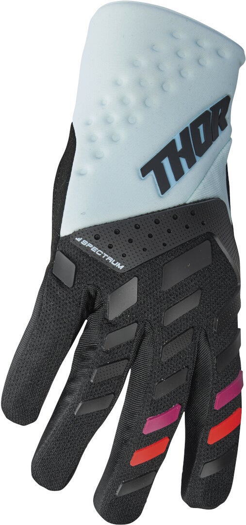 Thor Spectrum Touch Motocross handsker til damer lyseblå XL Figur 2