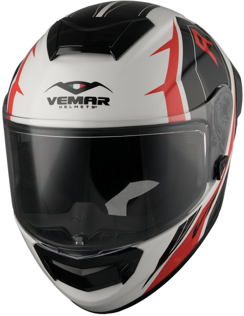 Vemar Hurricane Revenge Casco Negro/Blanco/Rojo M (57/58) Figura 2