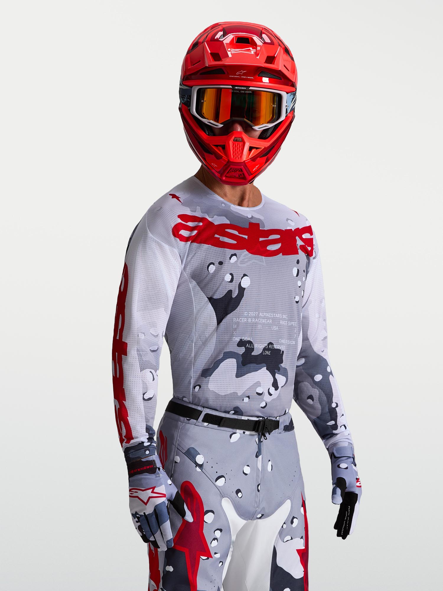 Alpinestars Racer Air Lone Motocrosstrøje L Figur 4
