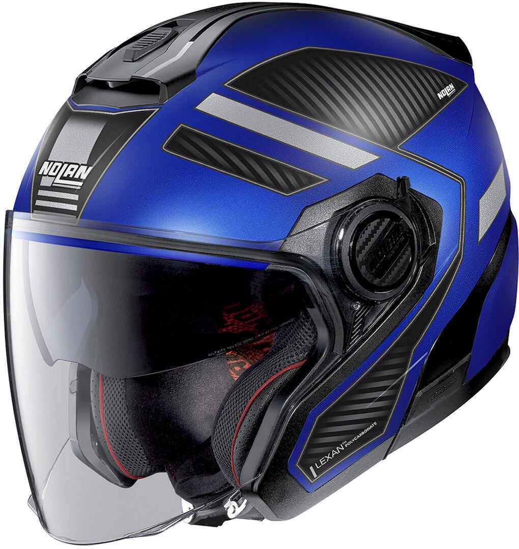 Nolan N40-5 Beltway N-Com Jethelm blau/schwarz L (60) Abbildung 1