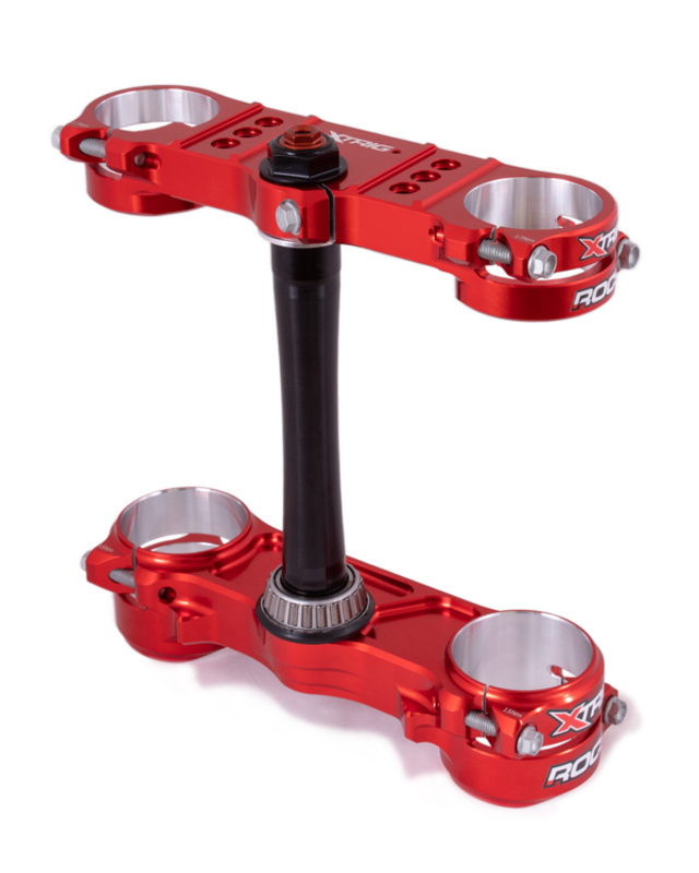 XTRIG ROCS Pro Triple Clamp Offset 20-22 mm - Gaz Roșu Figura 3