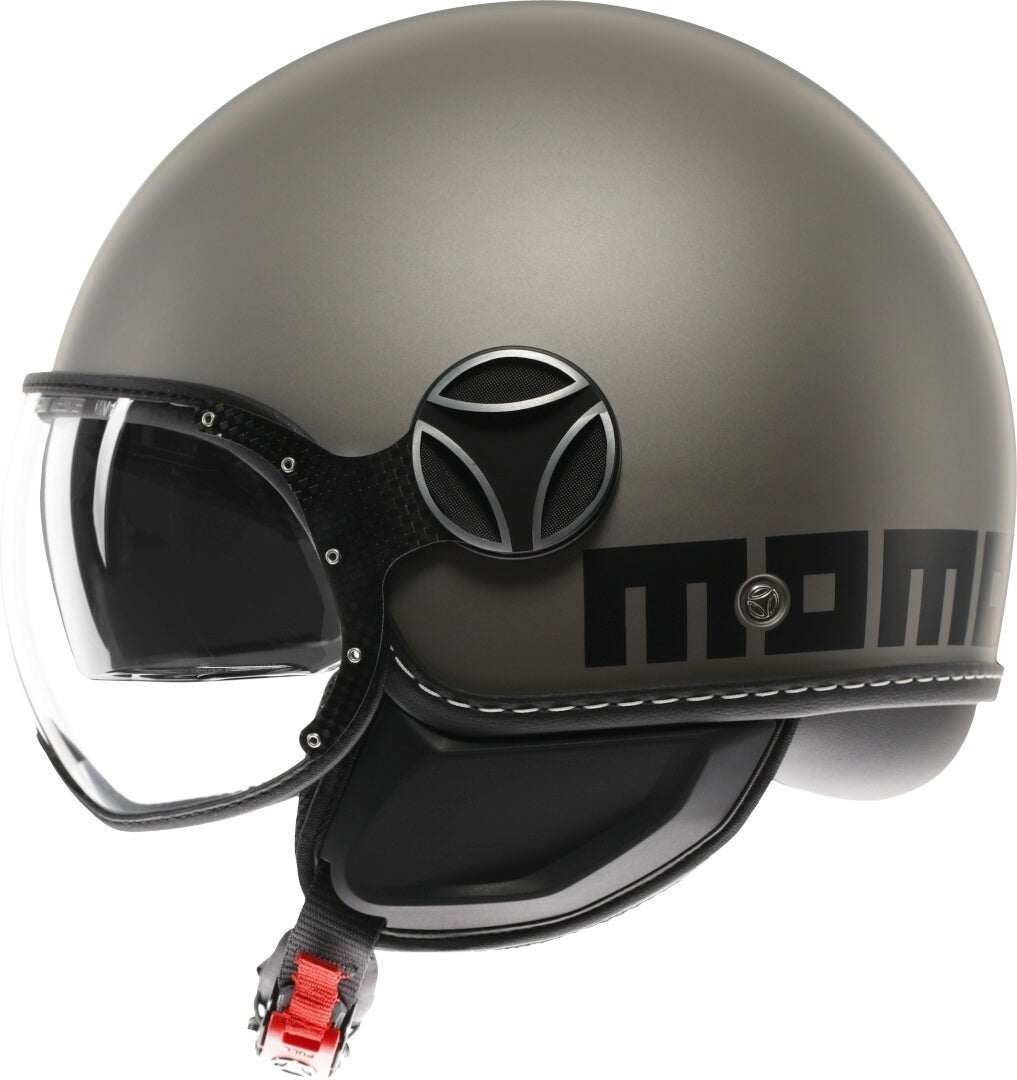 MOMO FGTR Evo Mono Casque jet Titan mat L (59/60) Figure 4