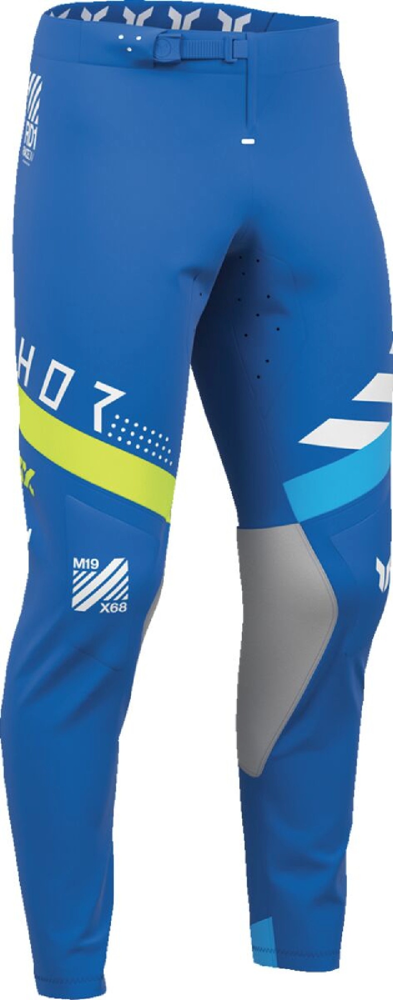 Thor Sportmode Synth Motocross bukser blå 33 Figur 1