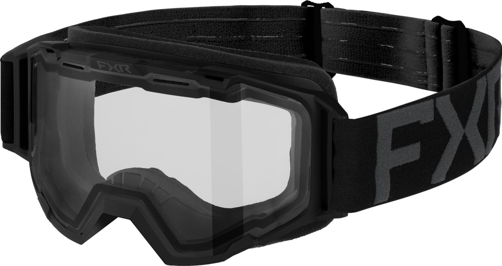 FXR Maverick Clear Bold Ochelari pentru snowmobile pentru tineret Figura 1