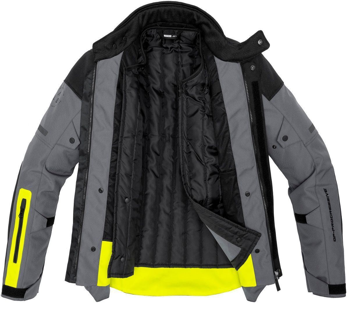 Spidi Traveller 3 H2Out Motorcycle Textile Jacket black/yellow L Figure 2