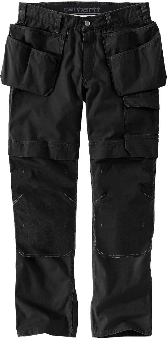 Carhartt Relaxed Straight Steel Rugged Flex Ripstop Double-Front Cargo Bukser Sort 36/34 Figur 1