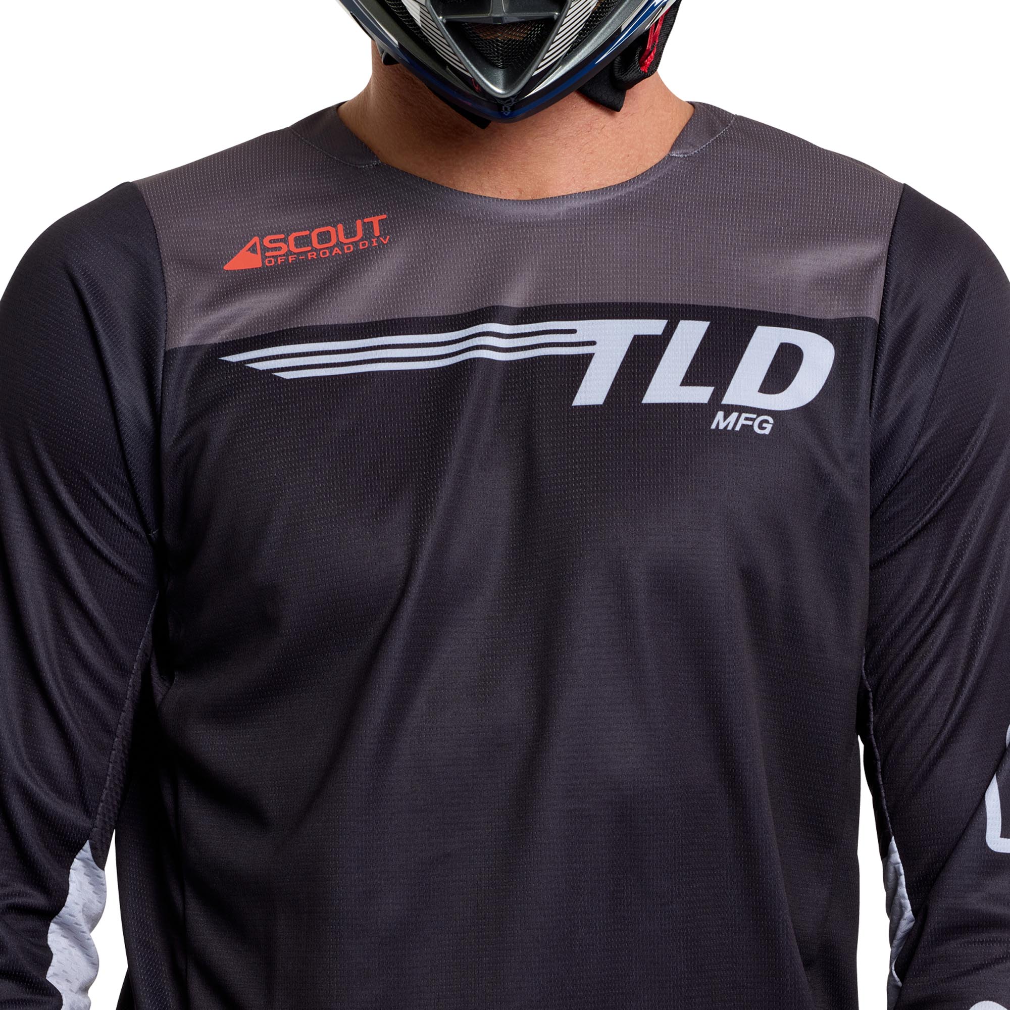 Troy Lee Designs Scout GP Pro Winged Мотокрос фланелка черно XL Фигура 4