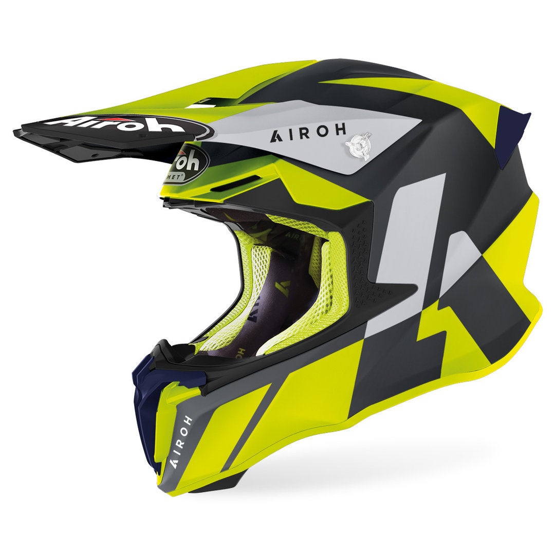 Airoh Twist 2.0 Lift Casco Motocross nero/giallo L (59/60) Figura 1