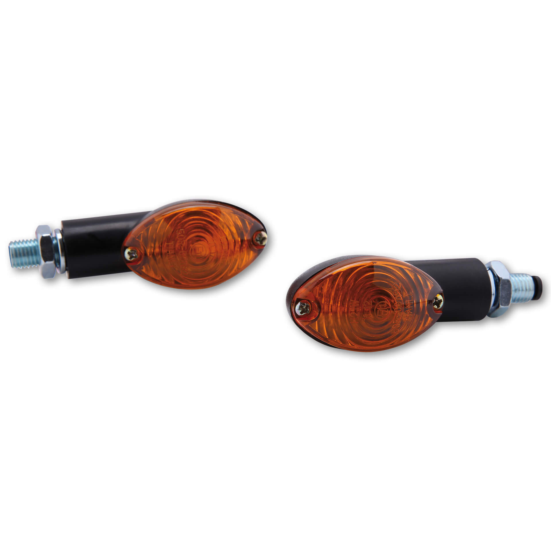 SHIN YO Mini Blinker CATEYE, kurz negru Galben Figura 2