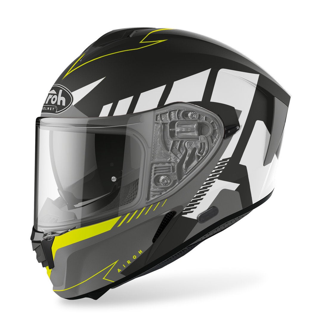 Airoh Spark Rise Casco nero opaco/giallo S (55/56) Figura 1