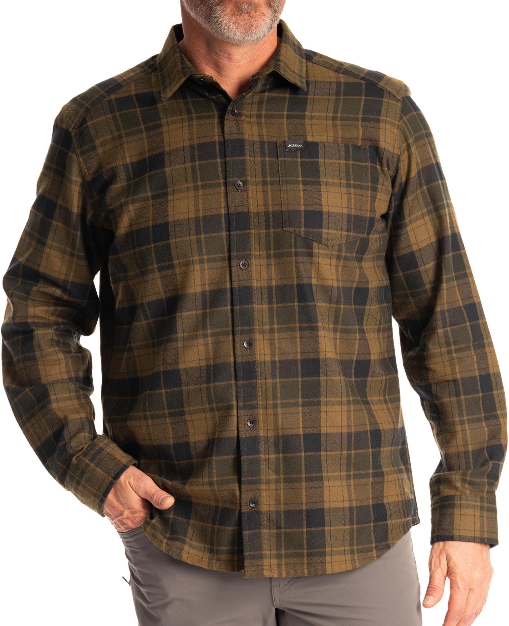 Klim Cottonwood Camicia di flanella rosso 3XL Figura 1