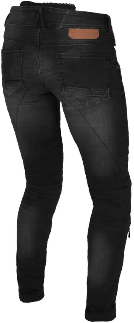 Macna Jenny Dame Motorcykel Jeans Sort Short 34 Figur 2