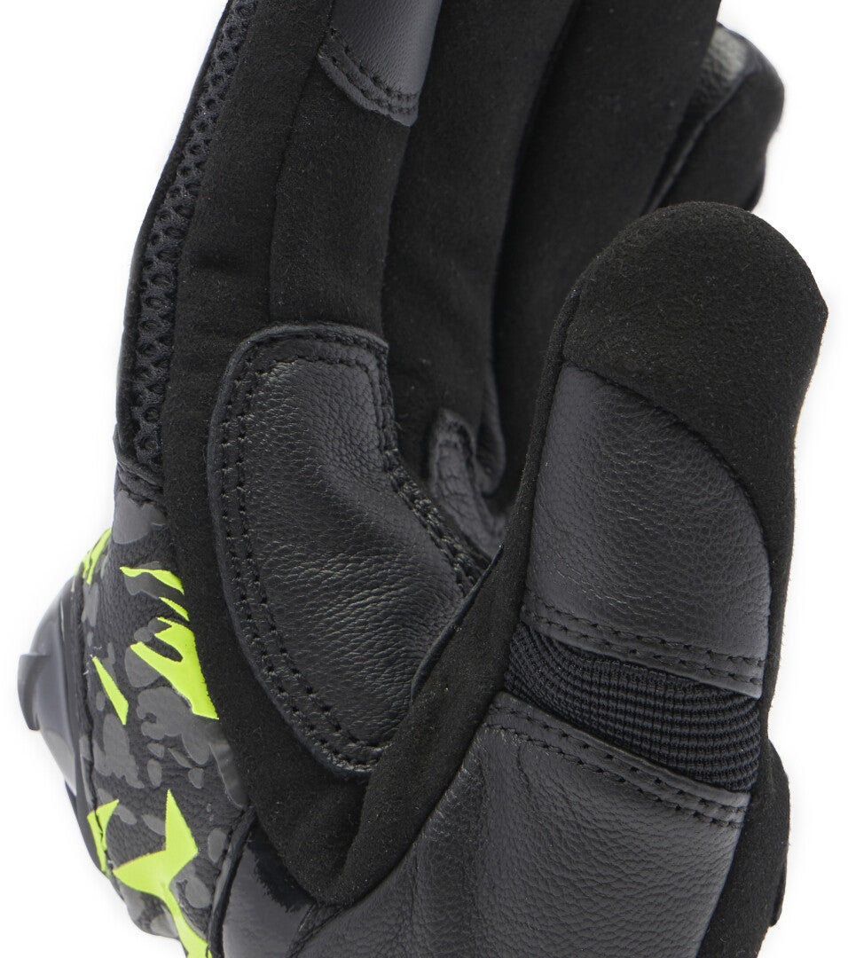 Dainese Mig 3 Unisex Motorcykel handsker sort/grå/gul M Figur 2