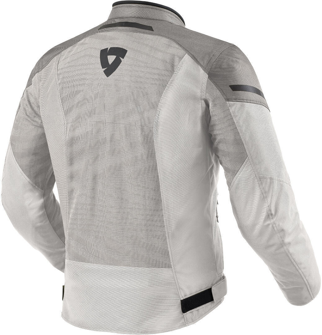 Revit Torque 2 H2O Motorcycle Textile Jacket silver/grey XL Figure 2