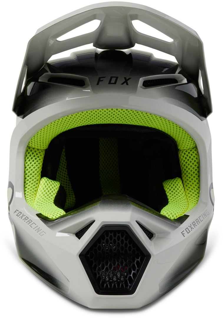FOX V1 Toxsyk Motocrosshjälm för ungdomar grå Y/M (49/50) Figur 3