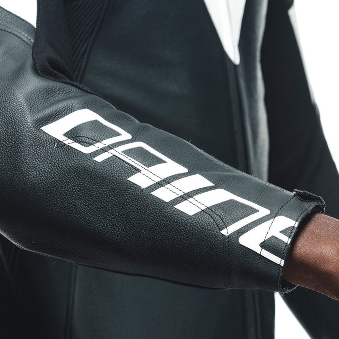 Dainese Tosa One Pece Perforated Motorcycle Leather Suit black/white 46 Figure 10