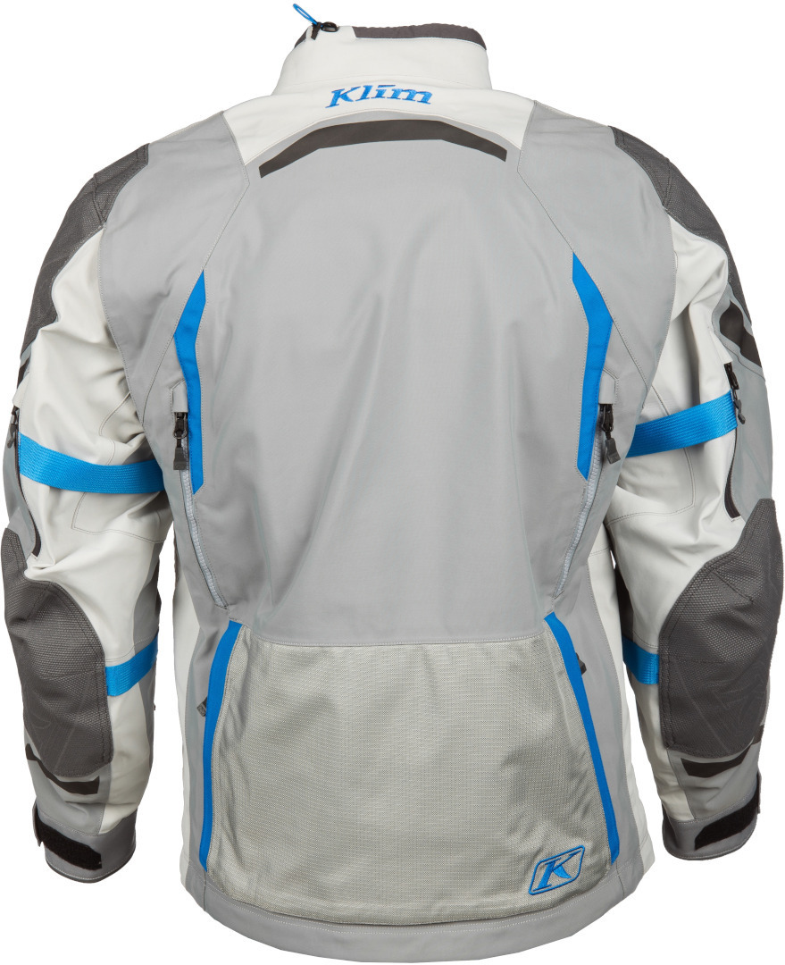 Klim Badlands Pro 2023 Motorcycle Textile Jacket grey/blue L Figure 3