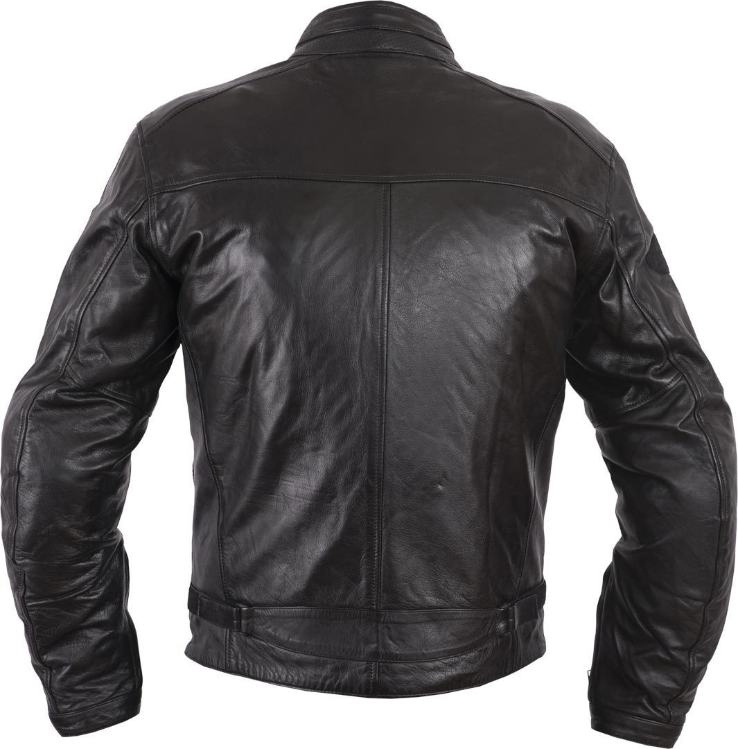Helstons ACE Rag Motorcykel læderjakke Sort/sort XXL Figur 2
