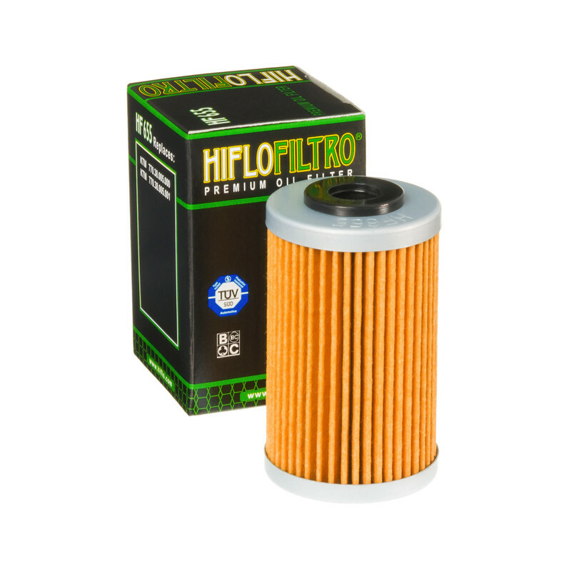 Hiflofiltro Oljefilter - HF655 Figur 2