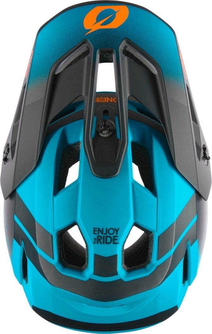 Oneal SL1 Strike Downhill Helm Zwart/turquoise S (55/56) Figuur 2