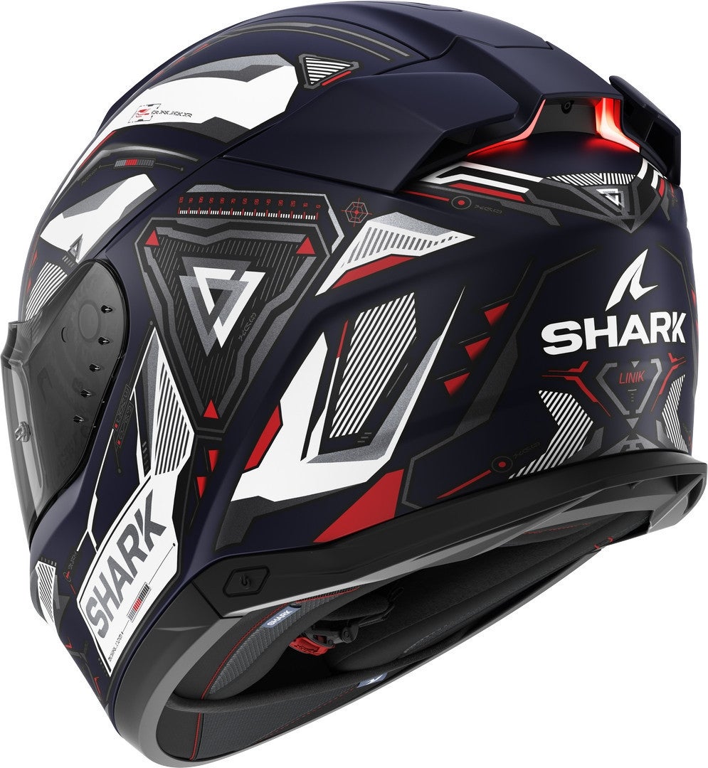 Shark Skwal i3 Linik Helmet blue matt/red M (57/58) Figure 3