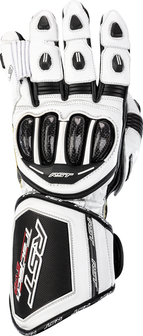 RST Tractech Evo 4 Handschoenen van de motorfiets wit/zwart S Figuur 1