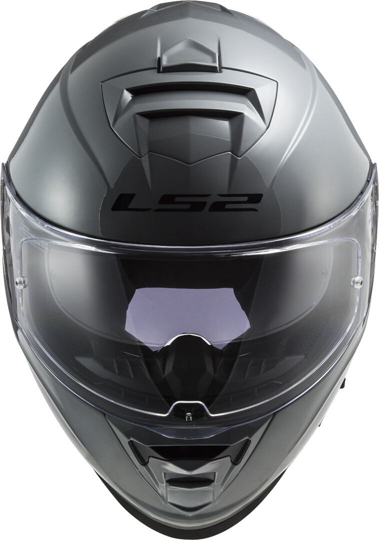 LS2 FF800 Storm II Solid Hjelm grå XXXL (65/66) Figur 2