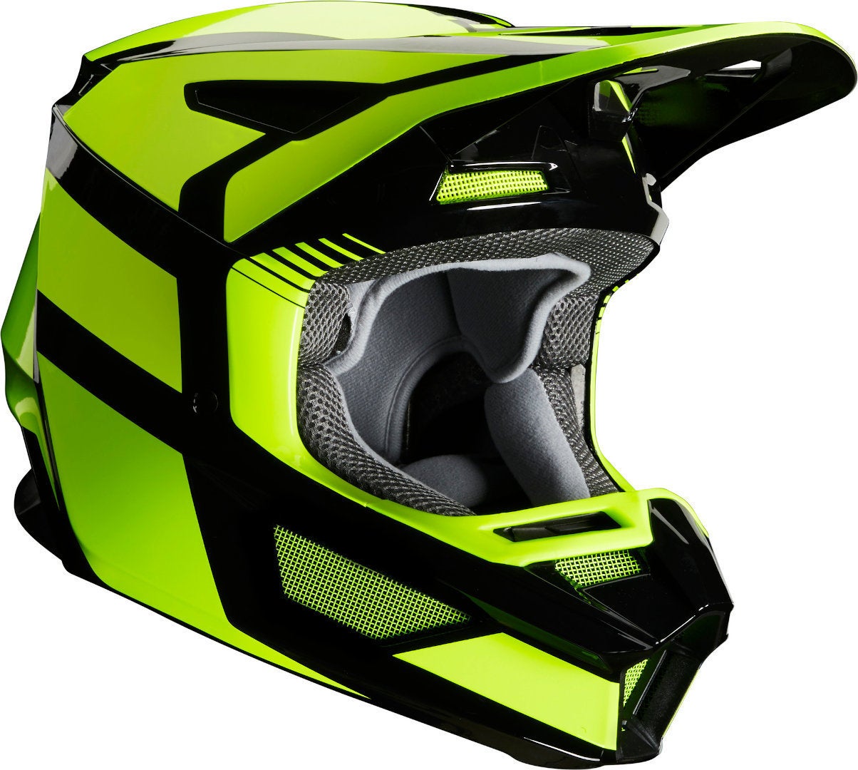 Fox V2 Hayl Jugend Motocross Helm gelb M Abbildung 5