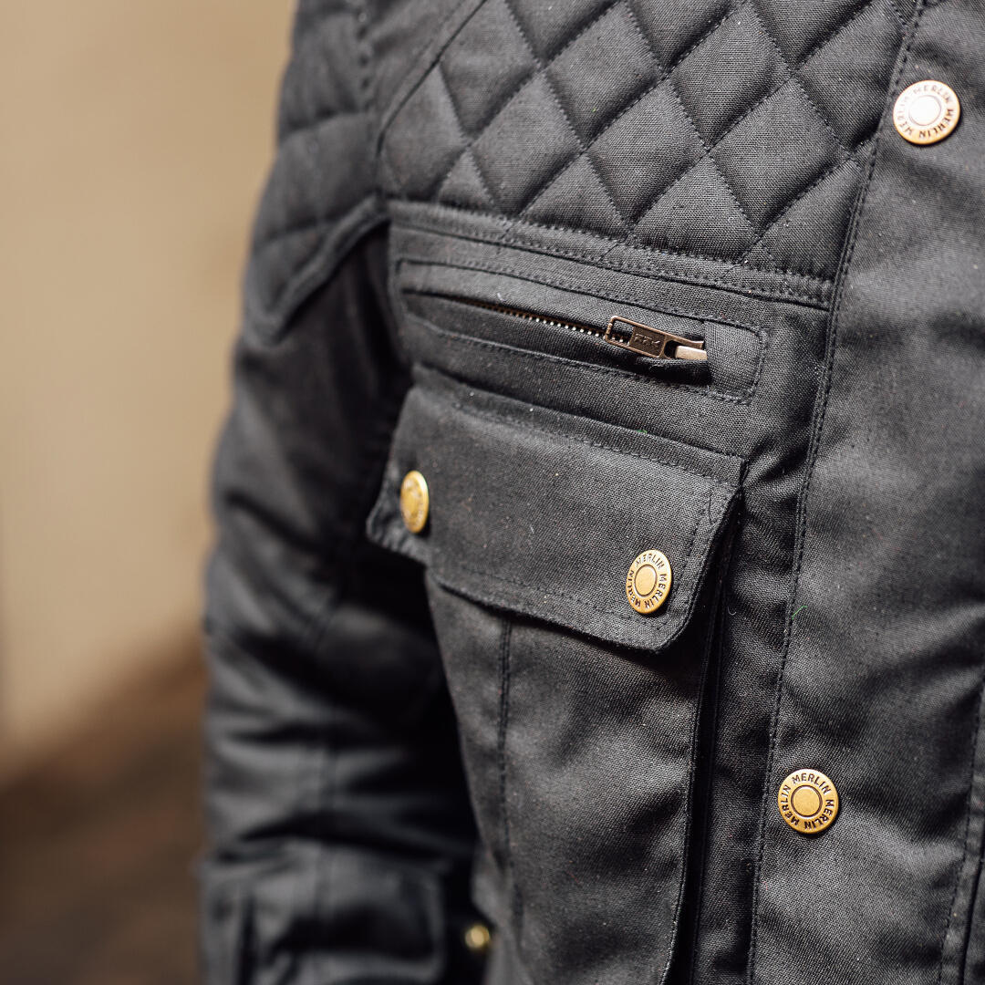 Merlin Edale II Blouson textile de moto noir M Figure 6