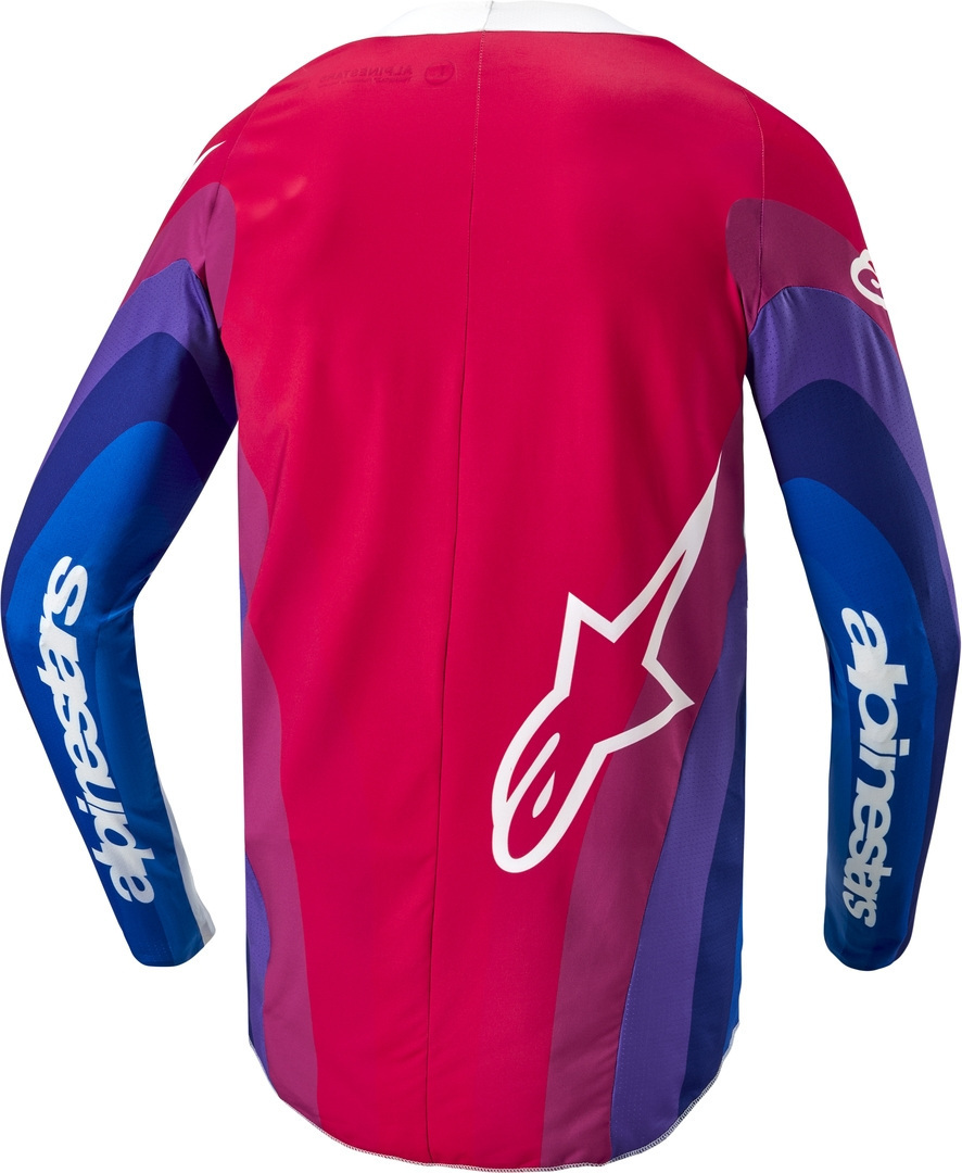 Alpinestars Techstar Pneuma Motocross Jersey blue/red/white L Figure 2