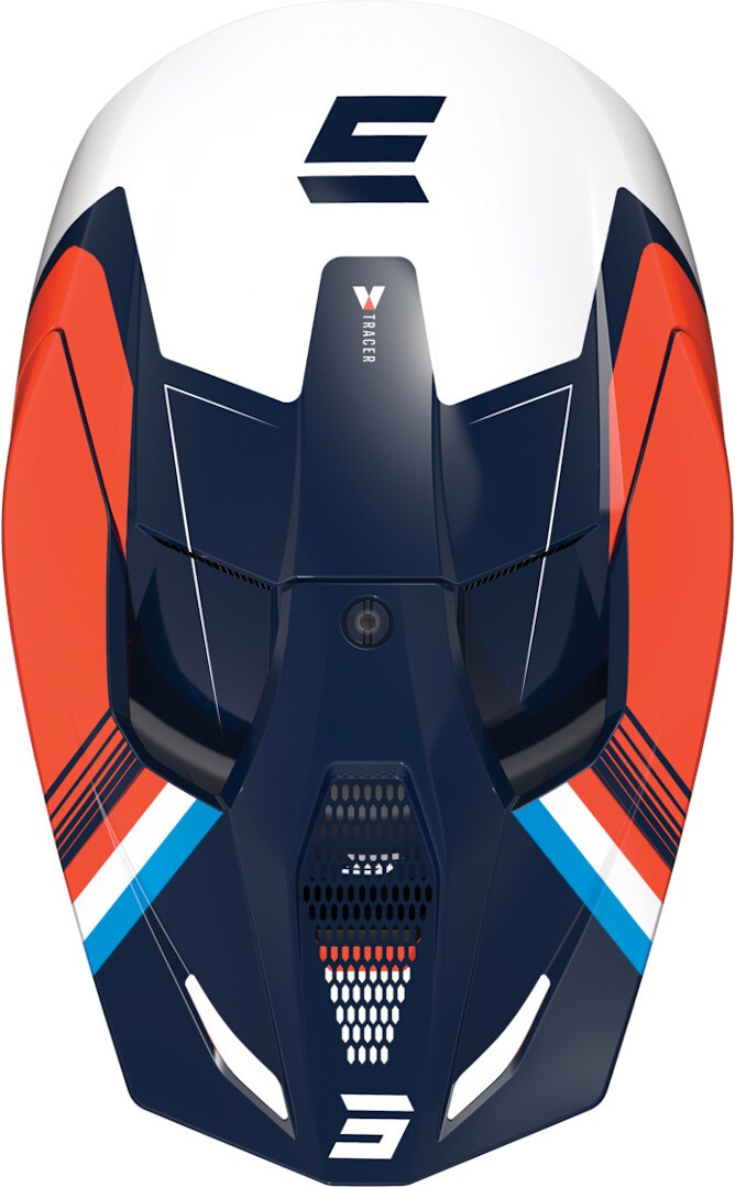 Shot Race Tracer Cască de motocross portocaliu/negru/alb XXL (63/64) Figura 3