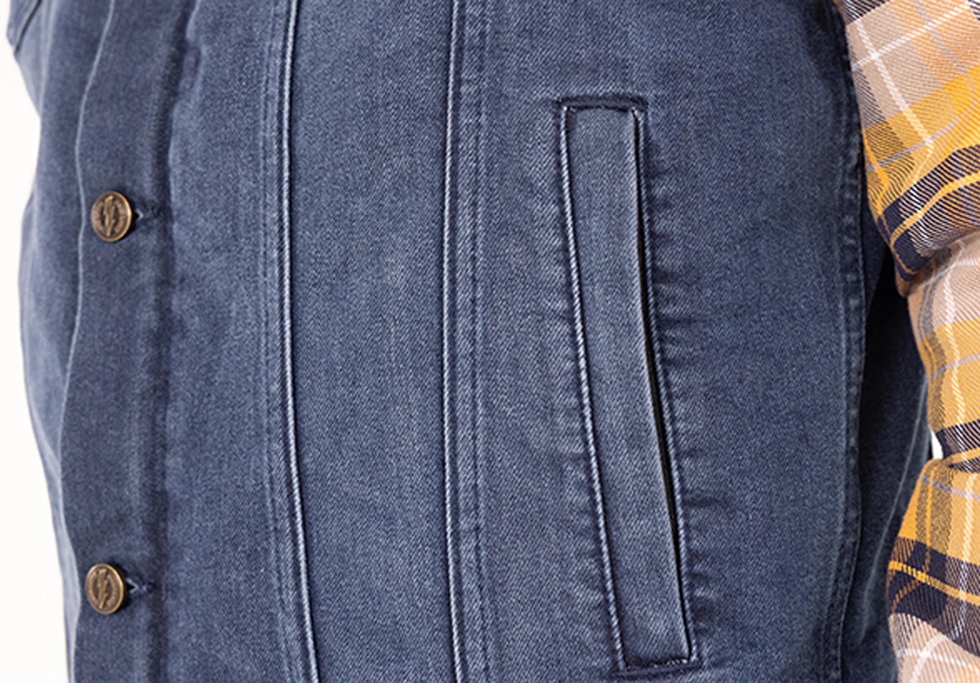 John Doe Trucker Denim Chaleco de motocicleta S Figura 12