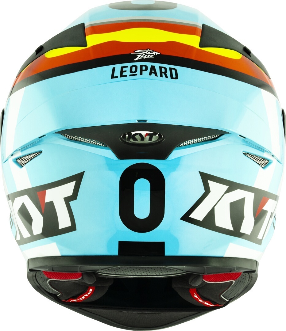 KYT TT-Revo Leopard Replica Cască Roșu/Galben XL (61/62) Figura 4