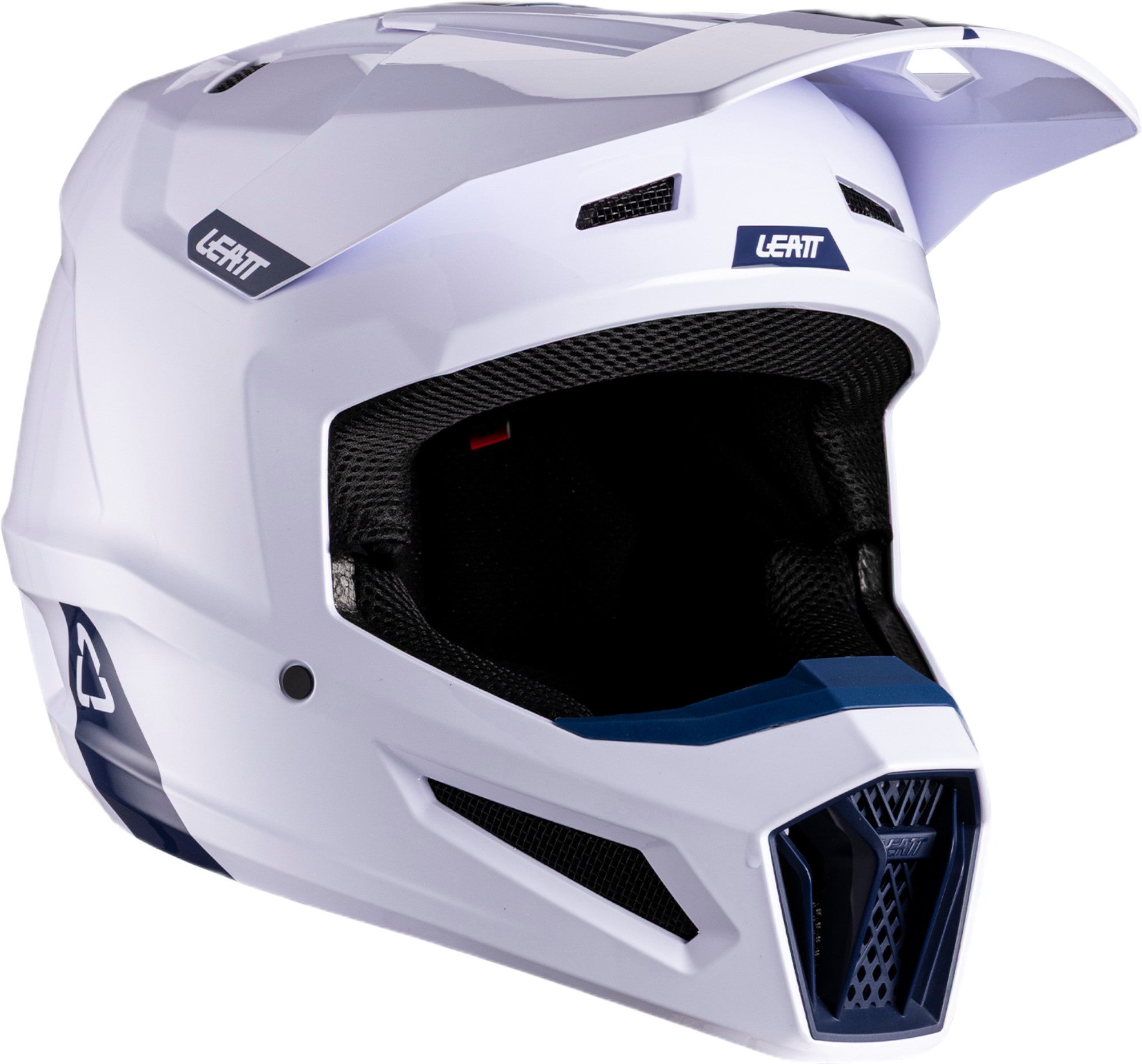 Leatt 2.5 V26 Motorcross helm wit/blauw M (57/58) Figuur 1