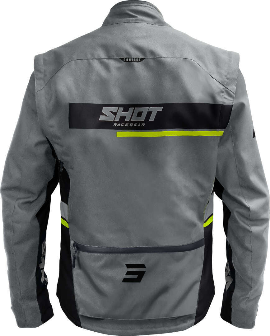Shot Contact Assault 2.0 Giacca Motocross Grigio chiaro/neon 3XL Figura 2